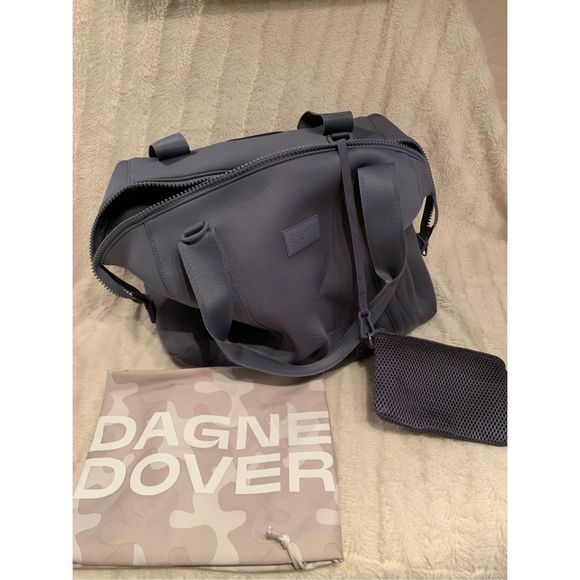 NWT Dagne Dover Large Landon Caryall Duffle Bag Weekender in Ash Blue LIMITED ED - Picture 11 of 11